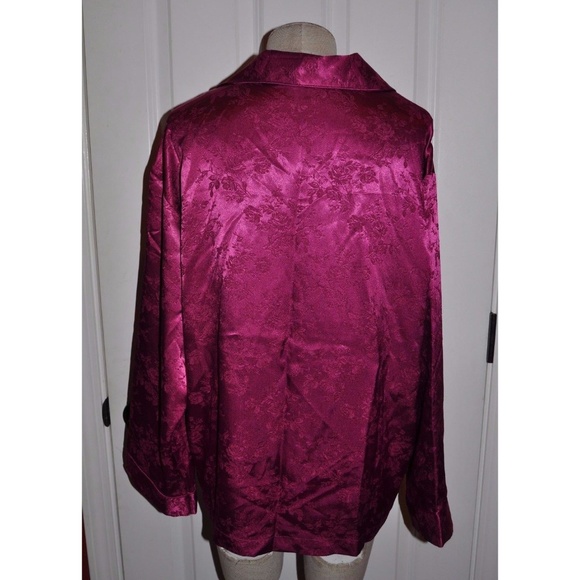 VICTORIA'S SECRET Rose Jacquard Satin Pajama Set - Picture 7 of 8